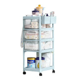 Essential Baby Supplies Trolley - 4 Layers