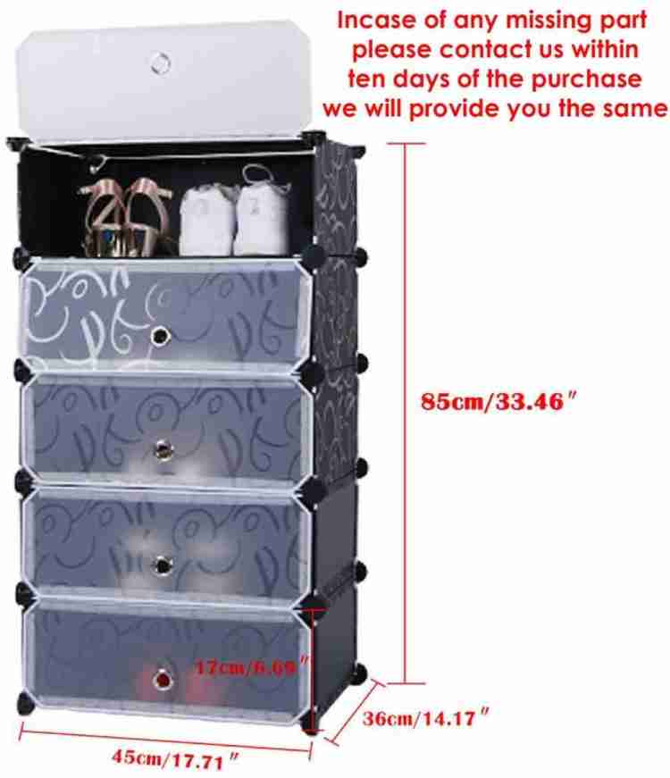 DIY plastic storage cabinet