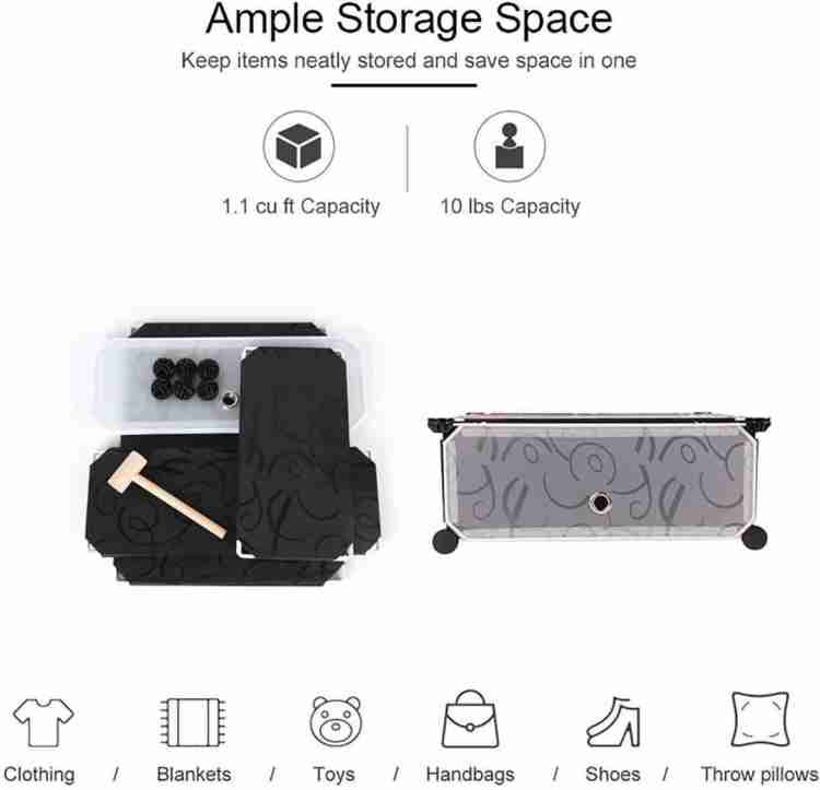 DIY plastic storage cabinet