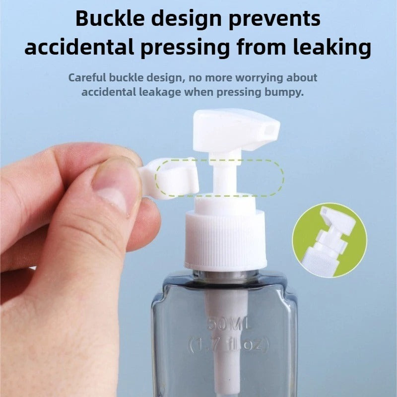 Leakproof 4-in-1 Refillable Travel Bottle