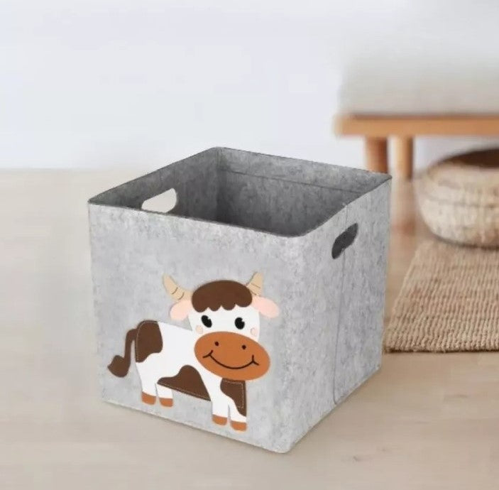 JungleJoy Foldable Storage Box – Fun Animal Organizer for Kids
