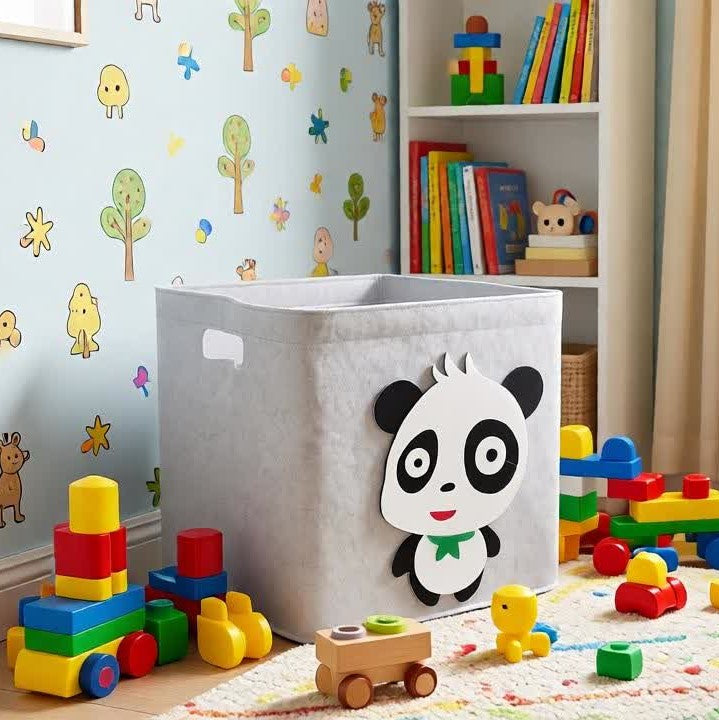 JungleJoy Foldable Storage Box – Fun Animal Organizer for Kids