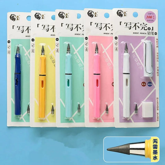 Inkless Pencil With Extra Nip And Eraser