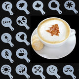 Coffee stencils set of 16 pcs