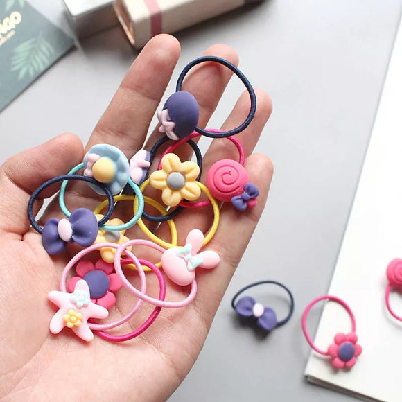Elastic Nylon Hair Bands (Pack Of 20)