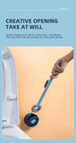 Toilet Brush & Holder with Bristle Kit