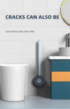 Toilet Brush & Holder with Bristle Kit