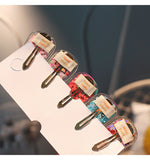 Glittering fun hair clips