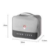 Travel medicine storage bag