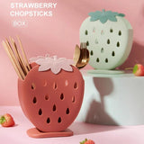 Strawberry spoon holder