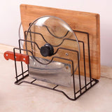 Metal lid holder