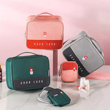 Travel medicine storage bag