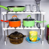 Under sink rack