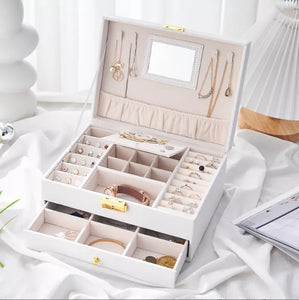 Jewellery Organizer With Mirror & Drawers