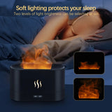 Flame Humidifier And Fragrance Diffuser -7 Flame Colors