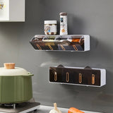Wall Mounted Spice Storage Rack
