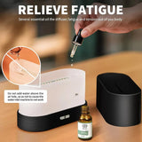 Flame Humidifier And Fragrance Diffuser -7 Flame Colors