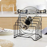 Metal lid holder