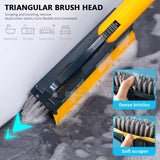 Long Handle Floor Scrub Brush with wiper