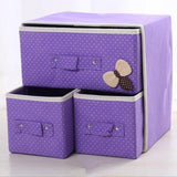 Foldable draw storgae