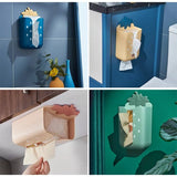 kitchen and bathroom tissue box