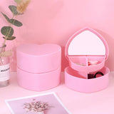 Heart mini jewellery box
