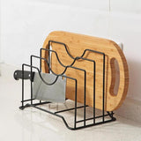 Metal lid holder
