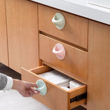 Stickon pull knobs