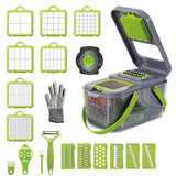 22in1 vagetable cutter with storage basket