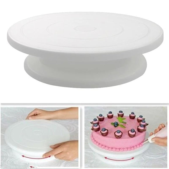 Cake rotating table