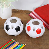 Soccer Ball Shaped Pencil/Toothbrush Holder