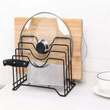 Metal lid holder