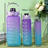 3pcs sports water bottle