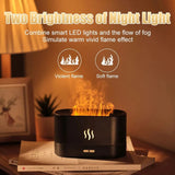 Flame Humidifier And Fragrance Diffuser -7 Flame Colors