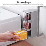 New seasoning spice set wall mounted