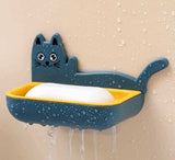 Cat soap dish