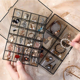 Acrylic jewellery box double layer