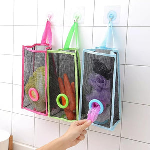 Hanging shopper holder