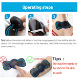Mini Electric EMS Massager for Muscles Relaxation
