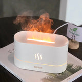 Flame Humidifier And Fragrance Diffuser -7 Flame Colors