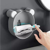 Panda wall mount soap box