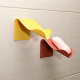 Wall suction soap holder