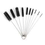 10 Pcs Slim Brush Set