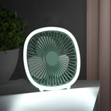 Mini Portable Fan With Led Light