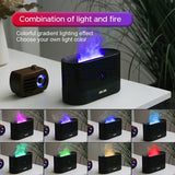 Flame Humidifier And Fragrance Diffuser -7 Flame Colors