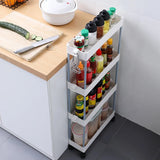 kitchen / Bathroom slim trolley