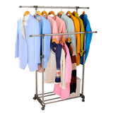 Double Pole clothes Rack