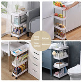 kitchen / Bathroom slim trolley