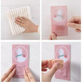 Character mop holder