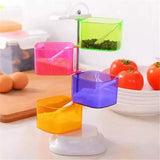 colourful spice rack